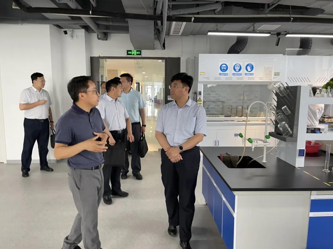 Vice Secretary of Tancheng County Committee and County Mayor Wang Lijun and His Delegation Visited Haipu for Inspection
