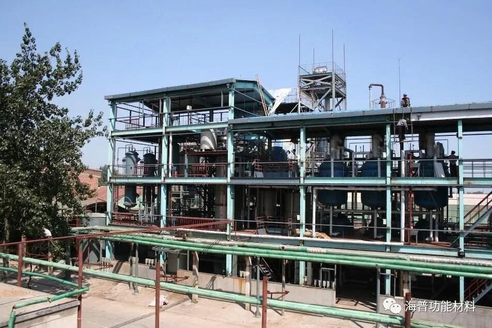 On site application demonstration of Haipu customized adsorption process