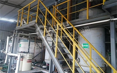 A New Energy Material Liquid Purification Nickel Removal Project in Anhui