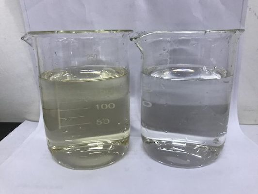 reatment effect diagram (raw water, effluent)