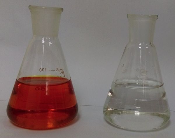 Raw water and effluent Raw water and effluent