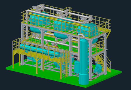 New Energy Lithium Battery Exhaust Gas Treatment