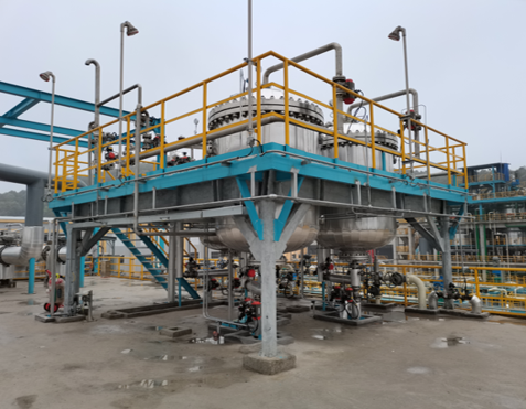 A cyclohexane waste gas treatment project