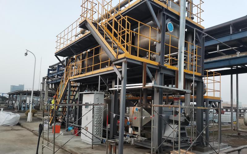 A certain dichloromethane waste gas treatment project